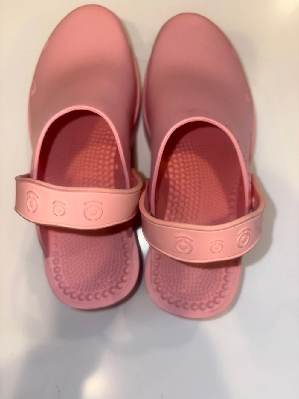 Platform Clog Sandals in Pink
